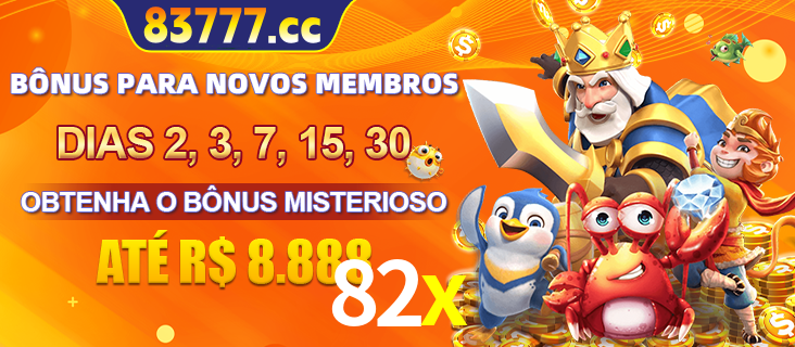 Anúncio dos benefícios para Membro VIP Sênior na plataforma 82x, incluindo bônus promocionais, semanais e mensais, ilustrado com o personagem Fortune Tiger.